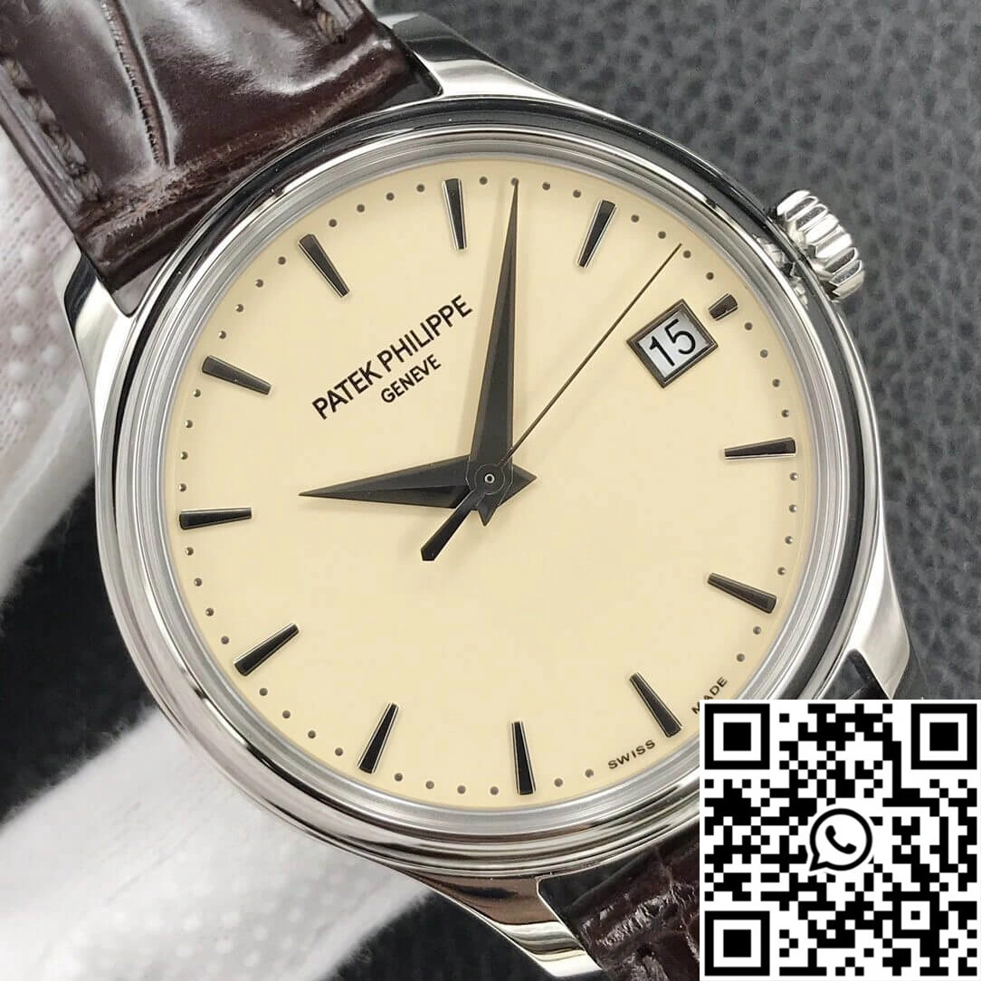 Patek Philippe Calatrava 5227G-001 3K Factory Leather Strap QuickDry 517