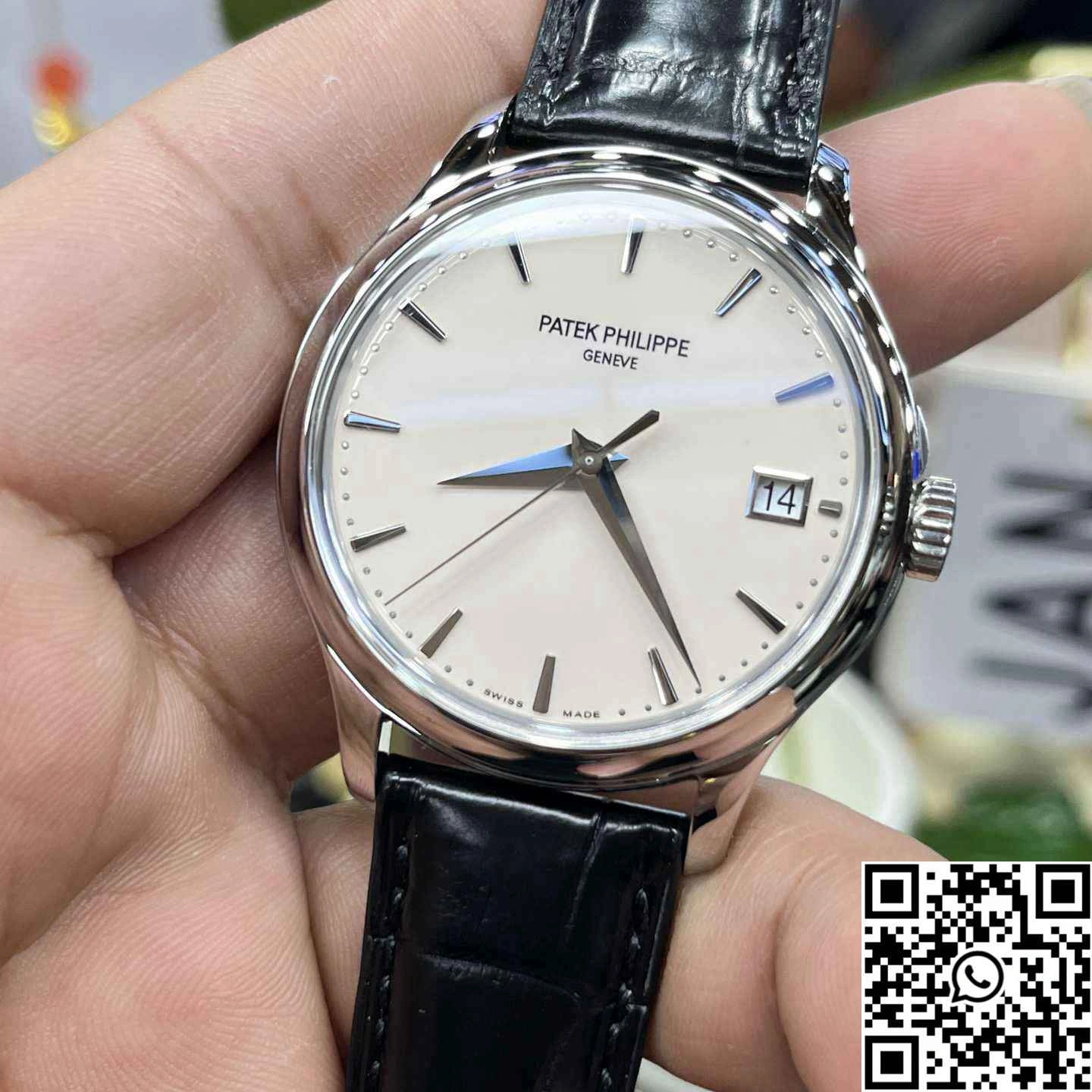 Patek Philippe Calatrava 5227J-001 3K Factory Stainless Steel White Dial Chic 534