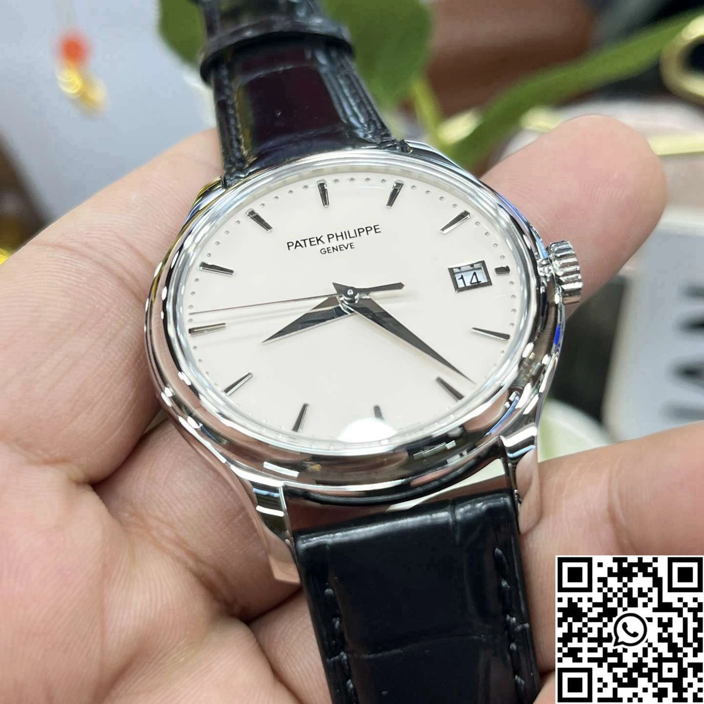 Patek Philippe Calatrava 5227J-001 3K Factory Stainless Steel White Dial Chic 534