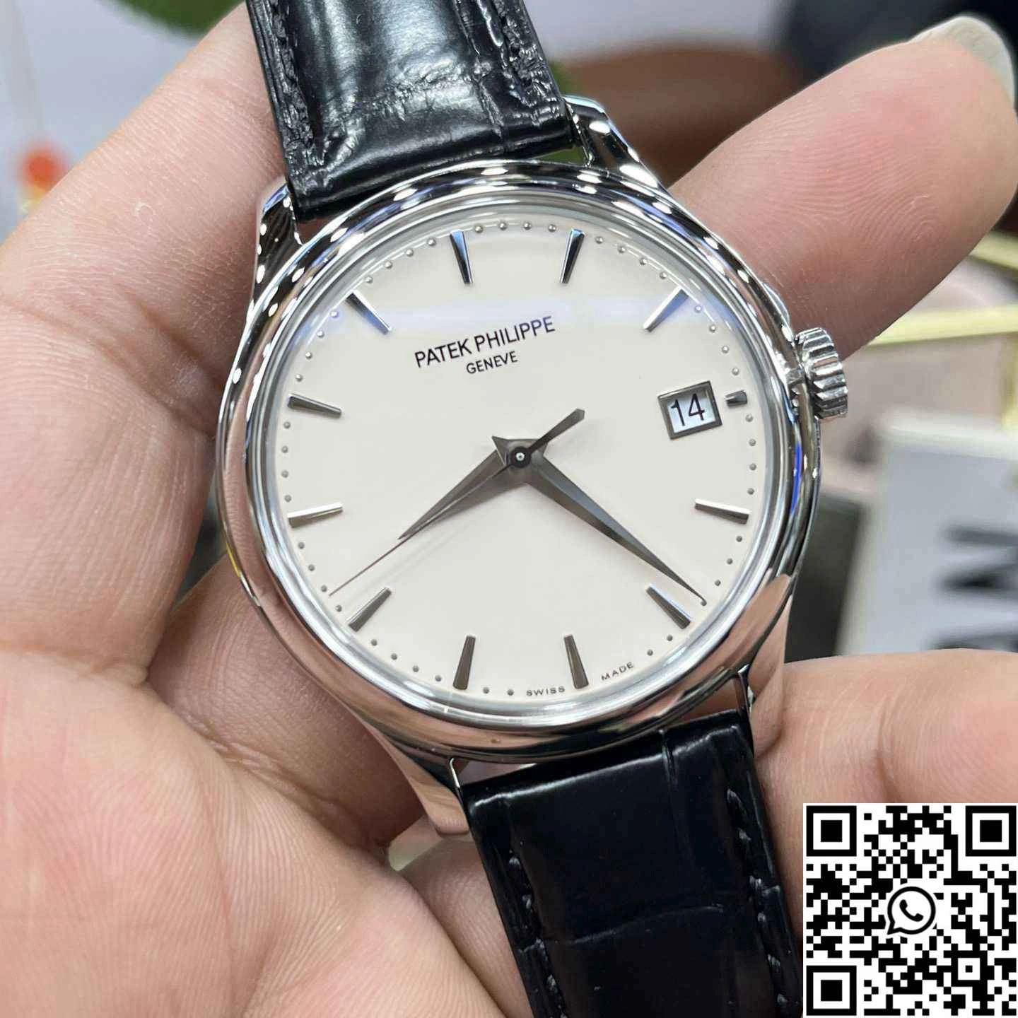 Patek Philippe Calatrava 5227J-001 3K Factory Stainless Steel White Dial Chic 534