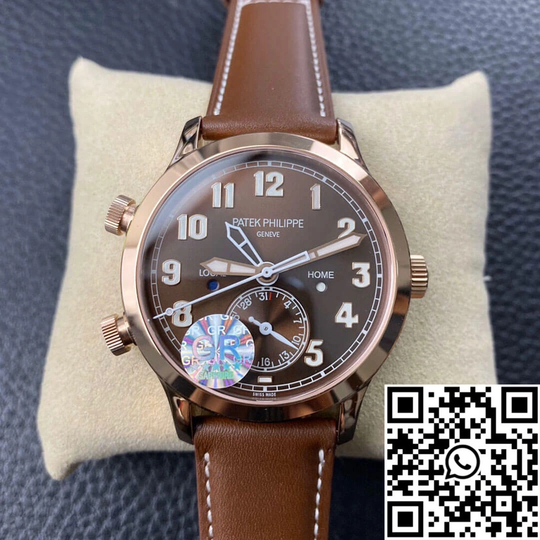 Bright Patek Philippe Calatrava 5524R-001 GR Factory Rose Gold 527