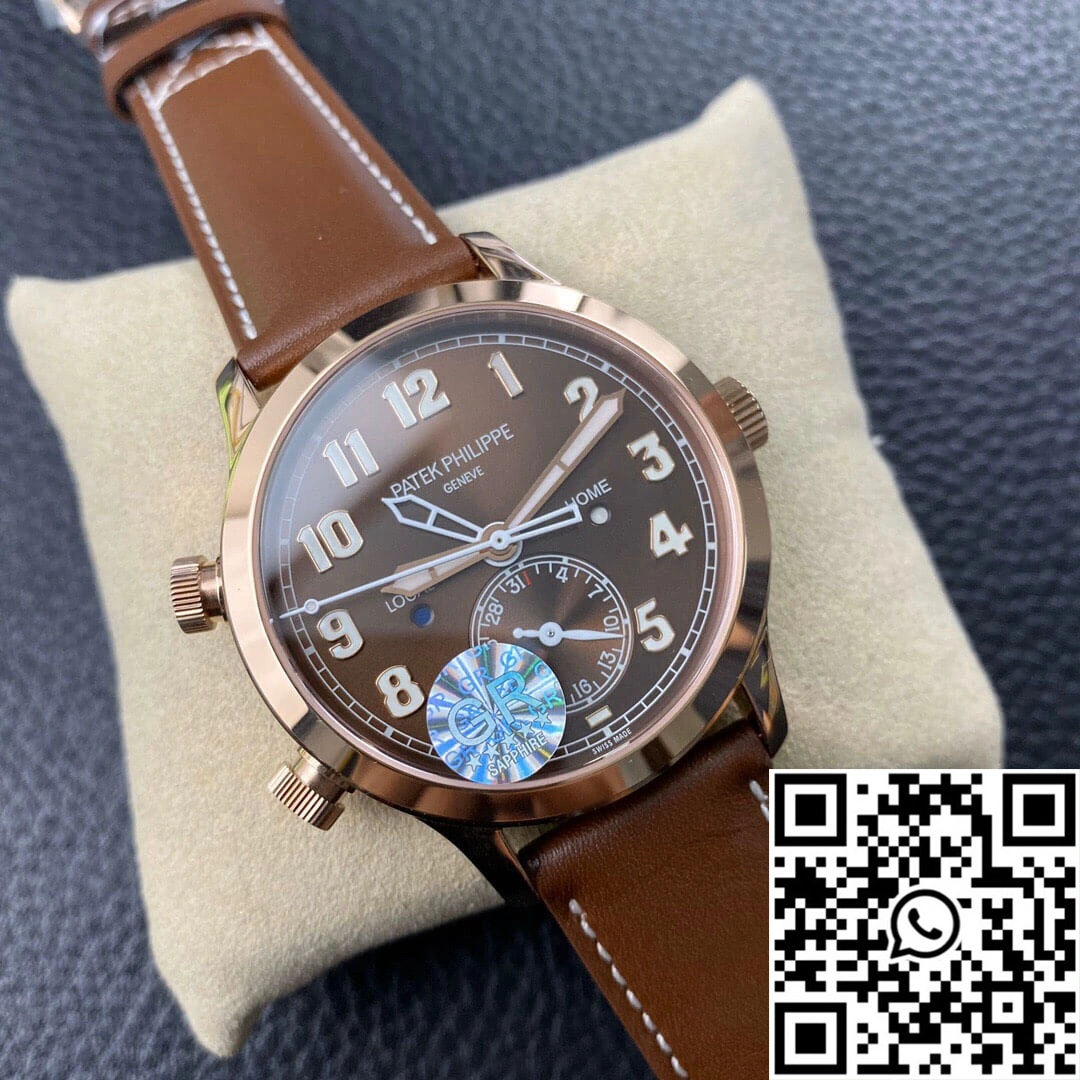 Bright Patek Philippe Calatrava 5524R-001 GR Factory Rose Gold 527
