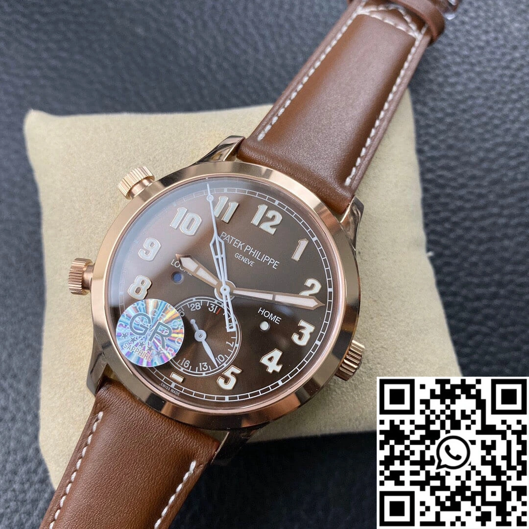 Bright Patek Philippe Calatrava 5524R-001 GR Factory Rose Gold 527
