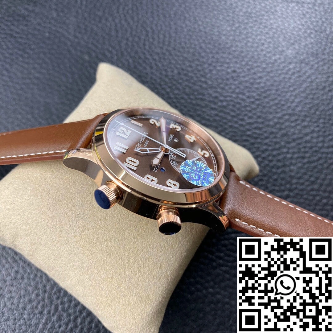 Bright Patek Philippe Calatrava 5524R-001 GR Factory Rose Gold 527
