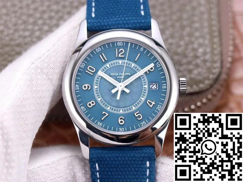 SunProtective Patek Philippe Calatrava 6007A-001 ZF Factory Blue Dial 529