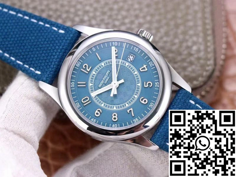 SunProtective Patek Philippe Calatrava 6007A-001 ZF Factory Blue Dial 529