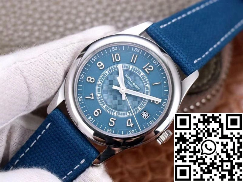 SunProtective Patek Philippe Calatrava 6007A-001 ZF Factory Blue Dial 529