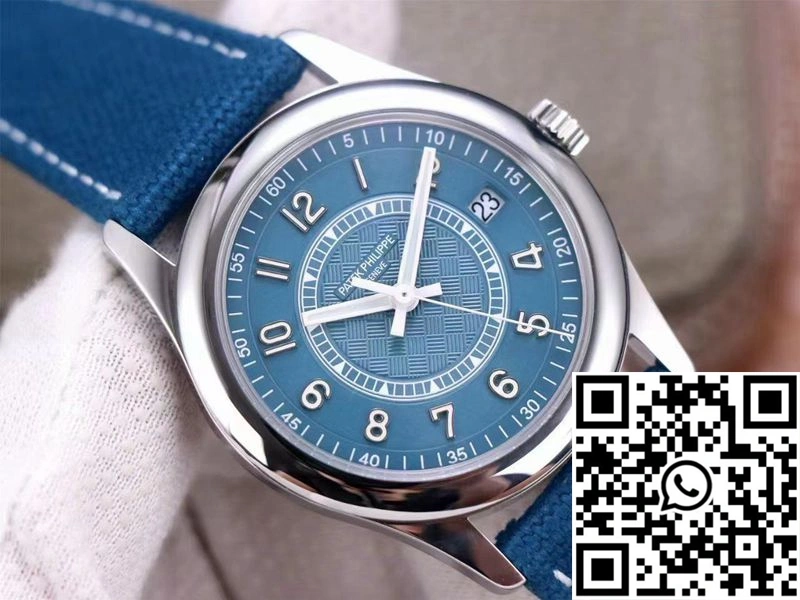 SunProtective Patek Philippe Calatrava 6007A-001 ZF Factory Blue Dial 529
