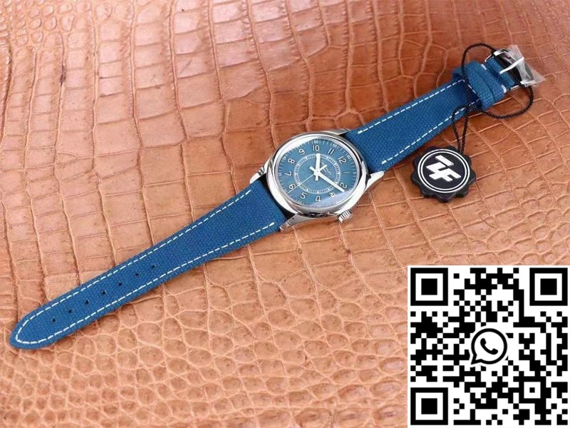SunProtective Patek Philippe Calatrava 6007A-001 ZF Factory Blue Dial 529