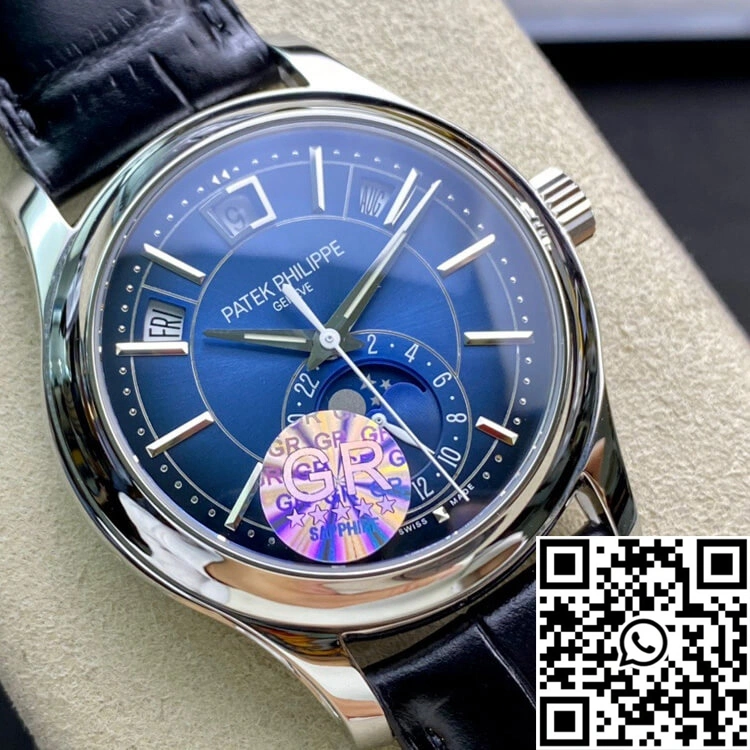 TopPick Patek Philippe Complications 5205G-013 GR Factory Stainless Steel Blue Dial 541