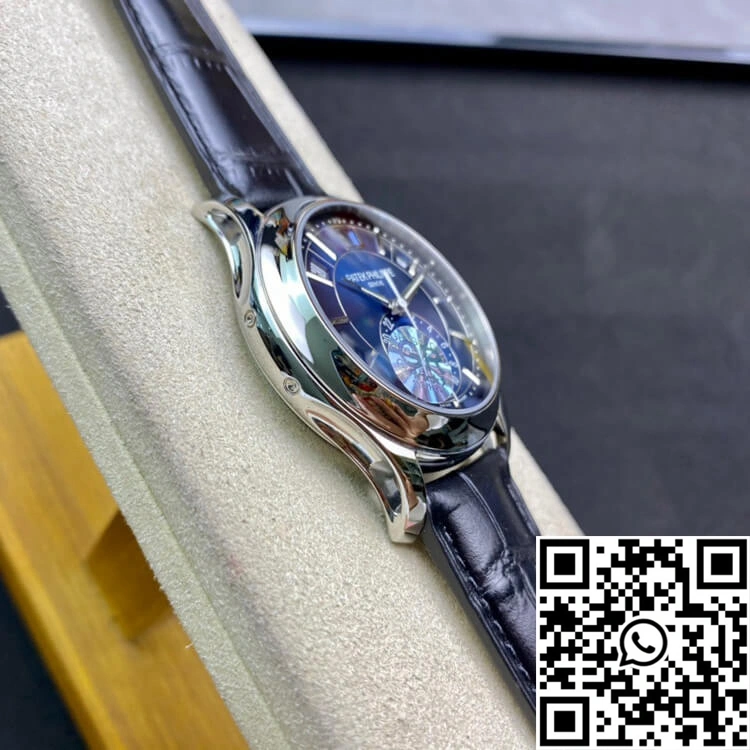 TopPick Patek Philippe Complications 5205G-013 GR Factory Stainless Steel Blue Dial 541