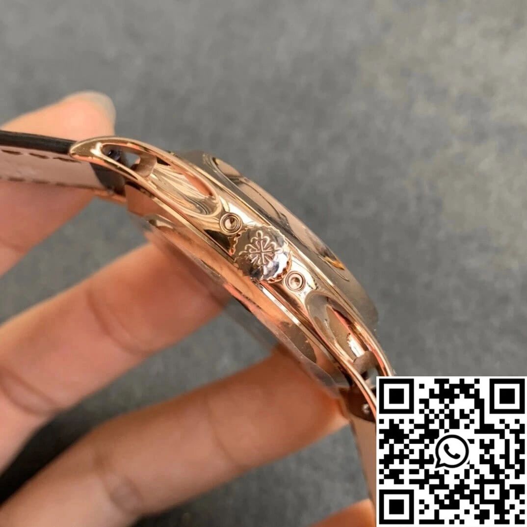 HighPerformance Patek Philippe Complications 5205R-010 GR Factory Rose Gold Black Dial 546