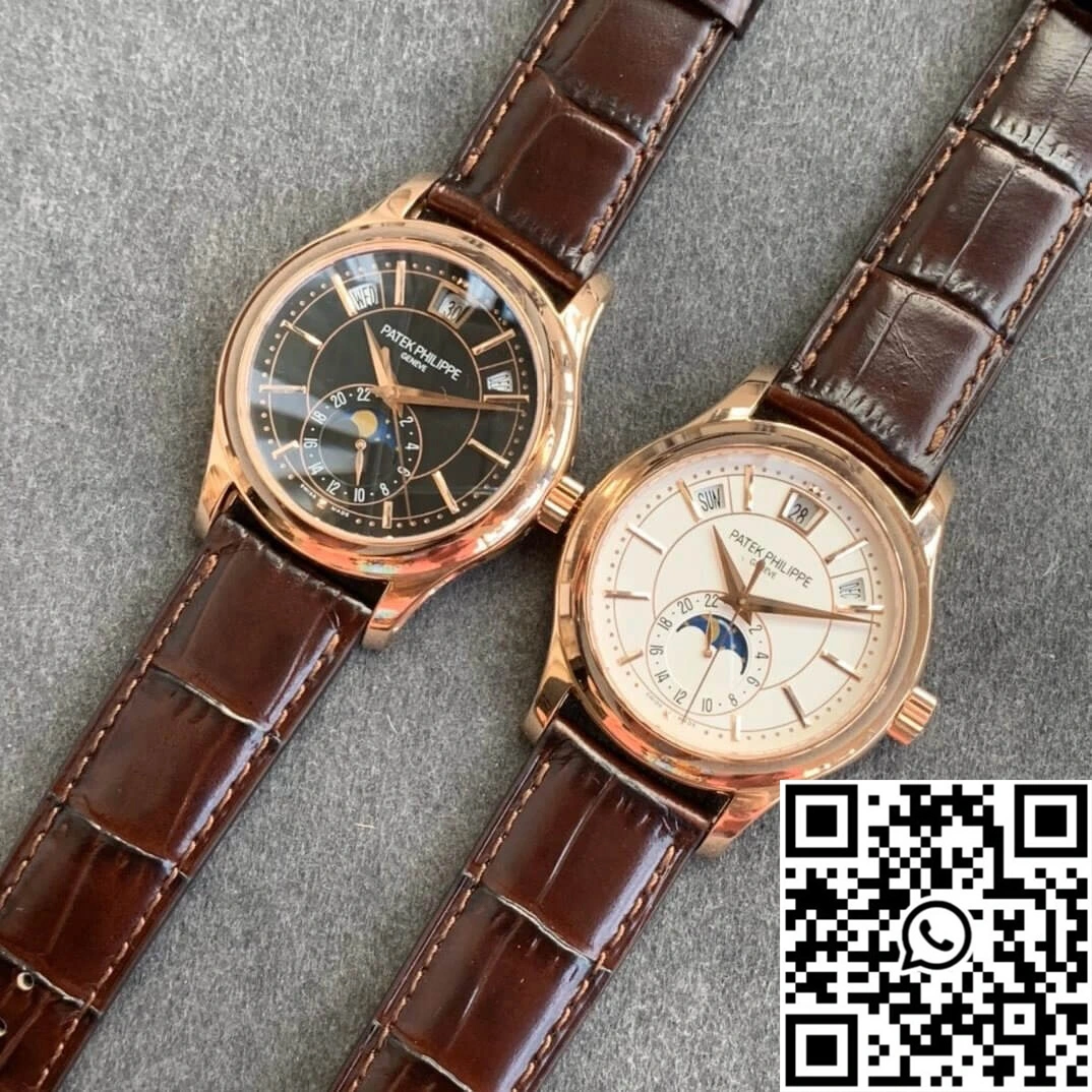 HighPerformance Patek Philippe Complications 5205R-010 GR Factory Rose Gold Black Dial 546