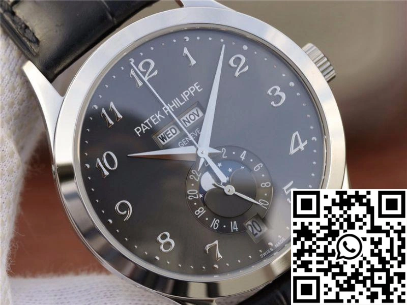 Classic Patek Philippe Complications Annual Calendar 5396G-014 KM Factory Grey Dial 548