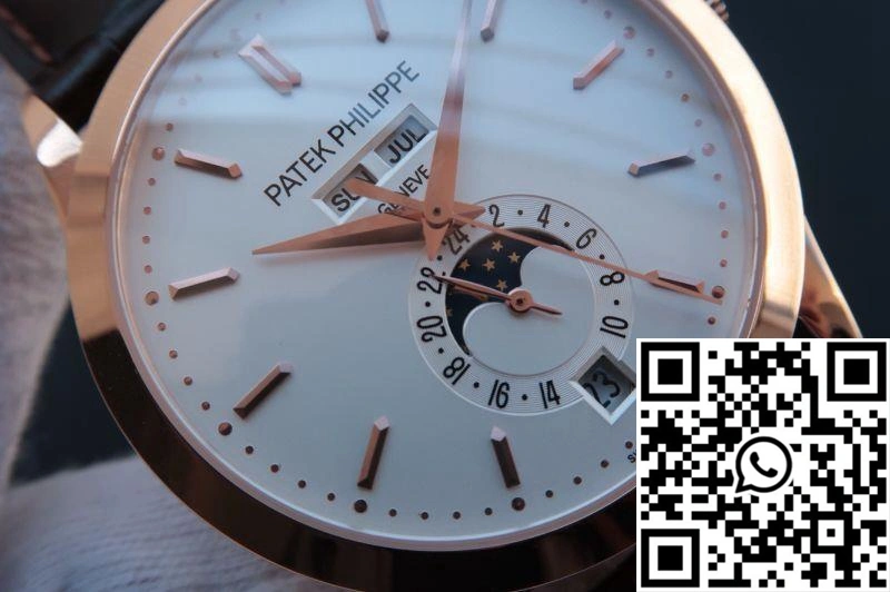 Patek Philippe Complications Annual Calendar 5396G KM Factory 18K Rose Gold White Dial Seasonal 549