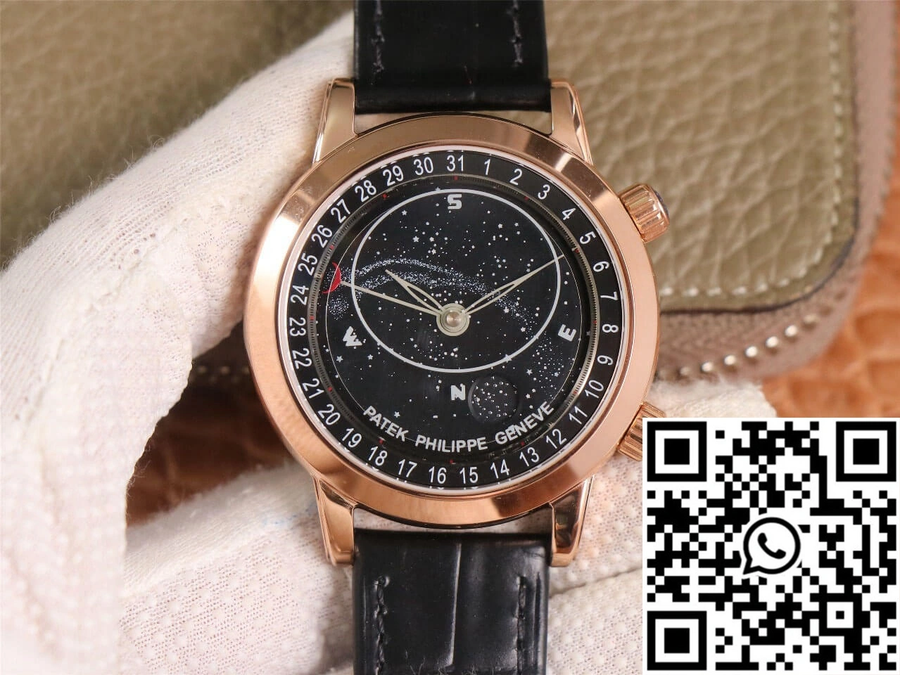 Patek Philippe Grand Complications 6102 TW Factory Rose Gold Black Dial Packable 552