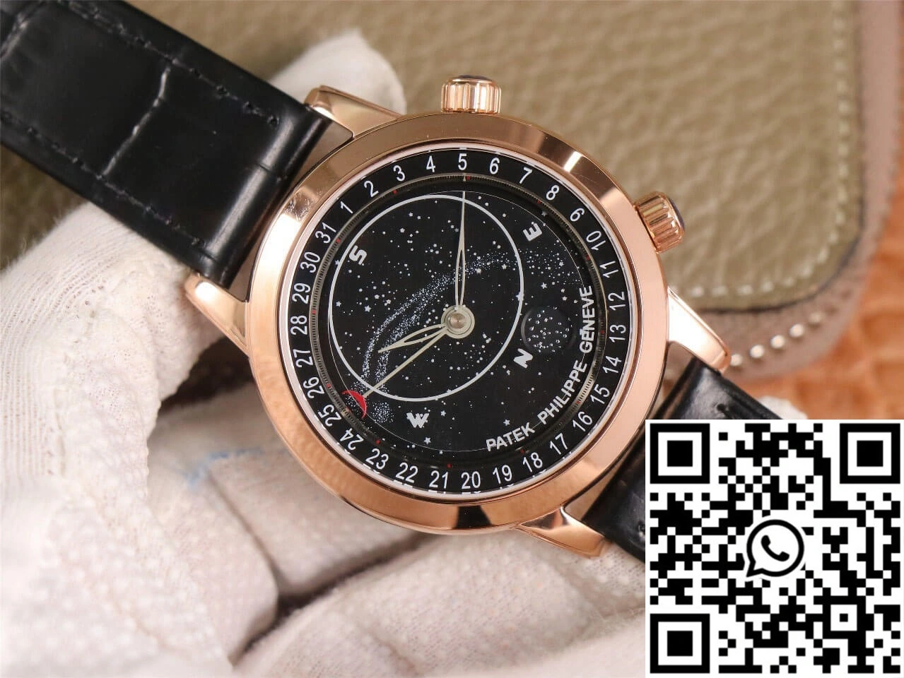 Patek Philippe Grand Complications 6102 TW Factory Rose Gold Black Dial Packable 552