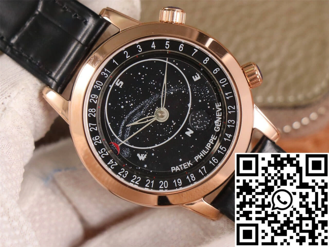 Patek Philippe Grand Complications 6102 TW Factory Rose Gold Black Dial Packable 552