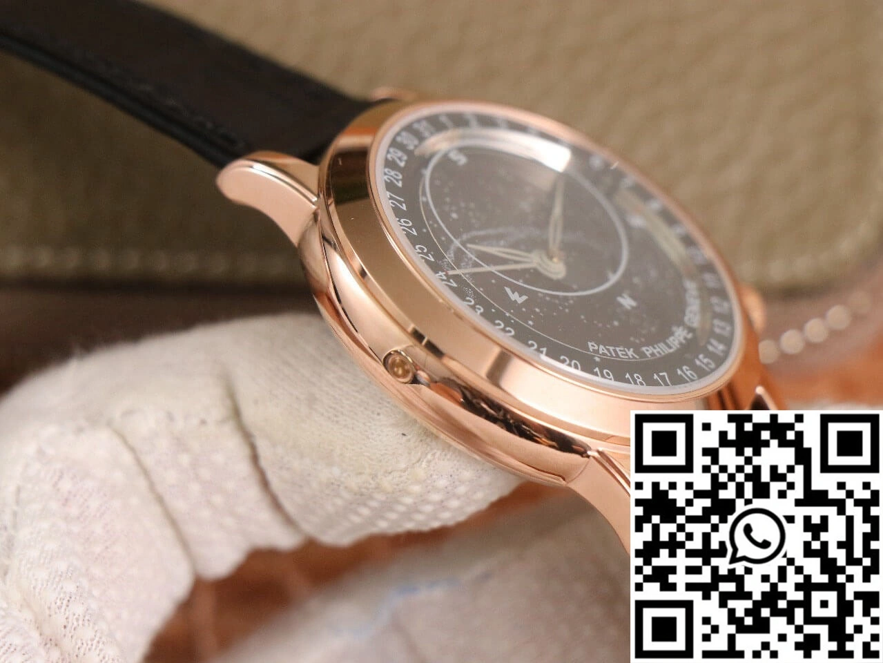 Patek Philippe Grand Complications 6102 TW Factory Rose Gold Black Dial Packable 552