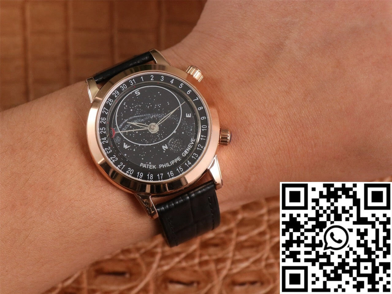 Patek Philippe Grand Complications 6102 TW Factory Rose Gold Black Dial Packable 552
