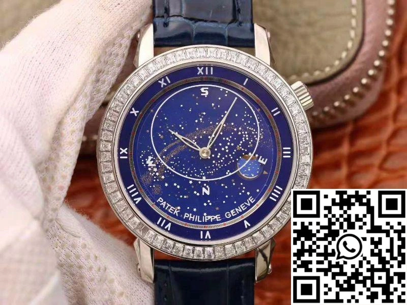 Sustainable Patek Philippe Grand Complications Sky Moon Celestial 5102G TW Factory Blue Dial 553