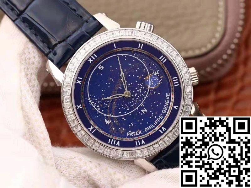 Sustainable Patek Philippe Grand Complications Sky Moon Celestial 5102G TW Factory Blue Dial 553