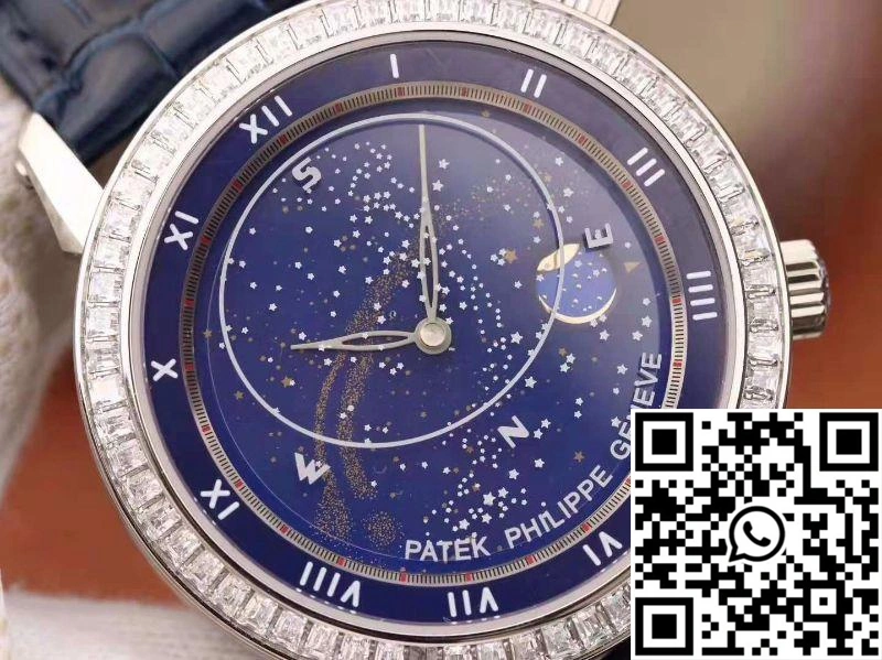 Sustainable Patek Philippe Grand Complications Sky Moon Celestial 5102G TW Factory Blue Dial 553