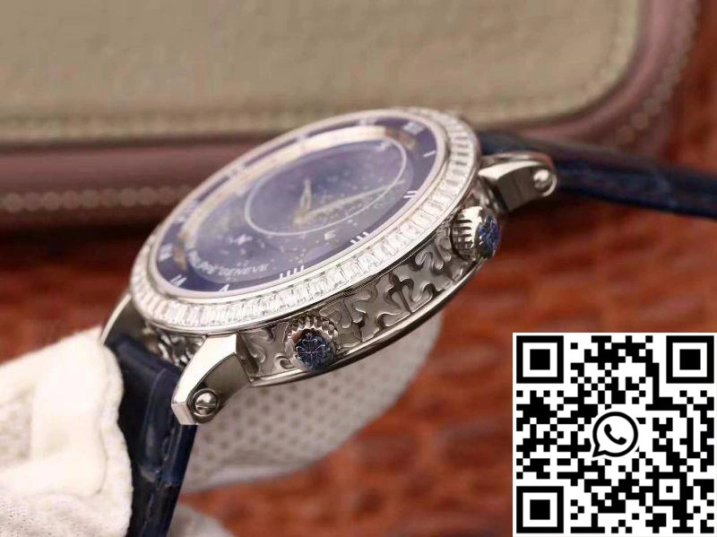 Sustainable Patek Philippe Grand Complications Sky Moon Celestial 5102G TW Factory Blue Dial 553