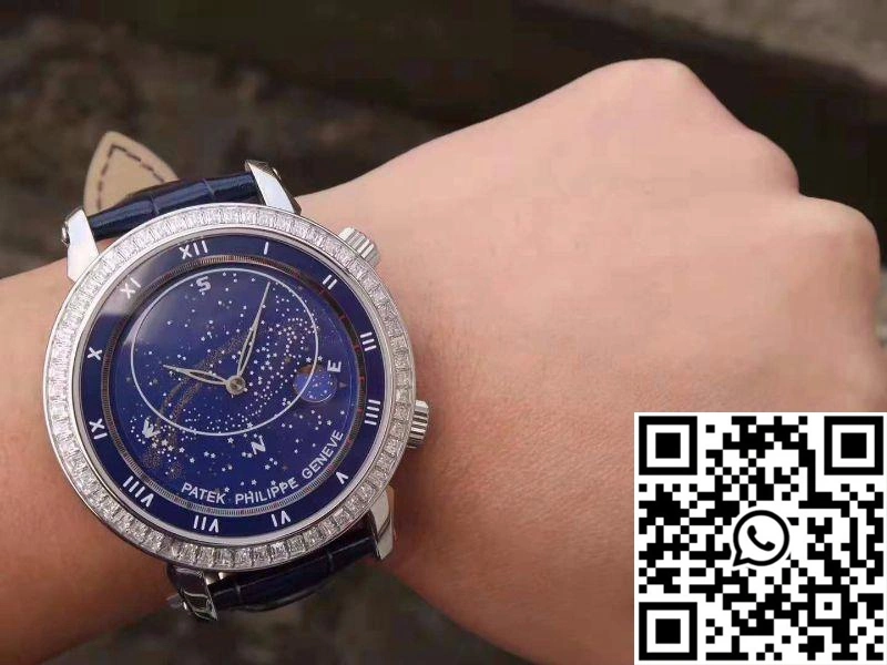 Sustainable Patek Philippe Grand Complications Sky Moon Celestial 5102G TW Factory Blue Dial 553