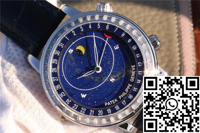 Patek Philippe Grand Complications Sky Moon Celestial 6102P-001 TWA Factory Blue Dial MoistureWicking 551