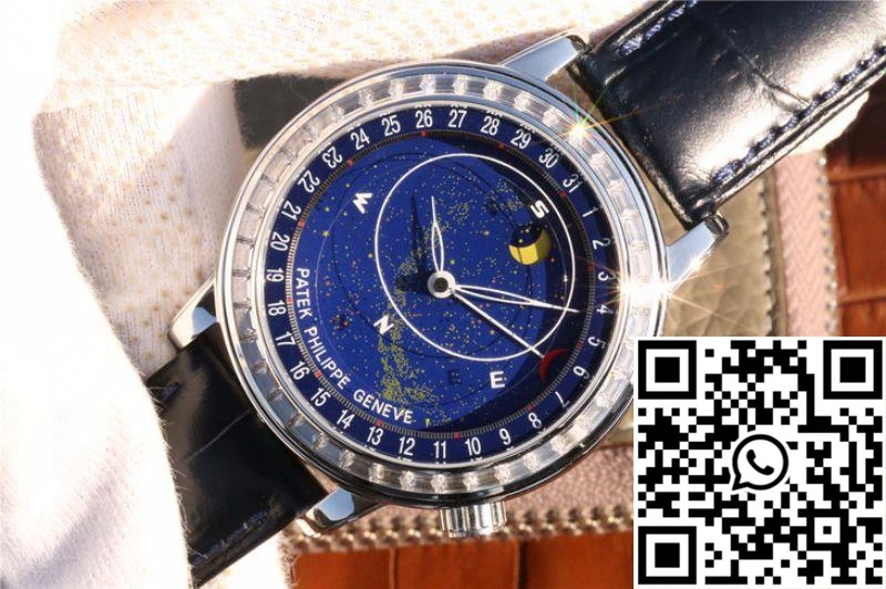 Patek Philippe Grand Complications Sky Moon Celestial 6102P-001 TWA Factory Blue Dial MoistureWicking 551