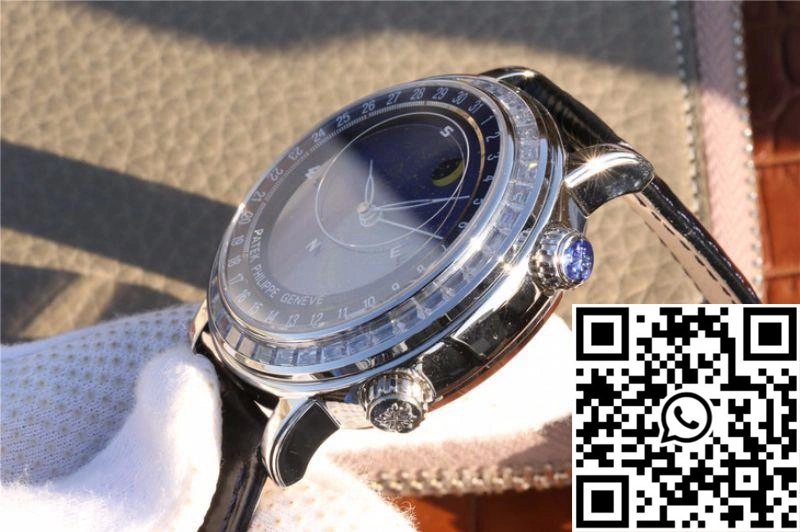 Patek Philippe Grand Complications Sky Moon Celestial 6102P-001 TWA Factory Blue Dial MoistureWicking 551