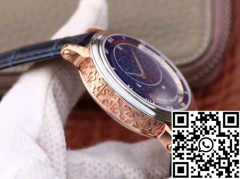 Affordable Patek Philippe Grand Complications Sky Moon Celestial Rose Gold 5102PR-001 TW Factory Blue Dial 550