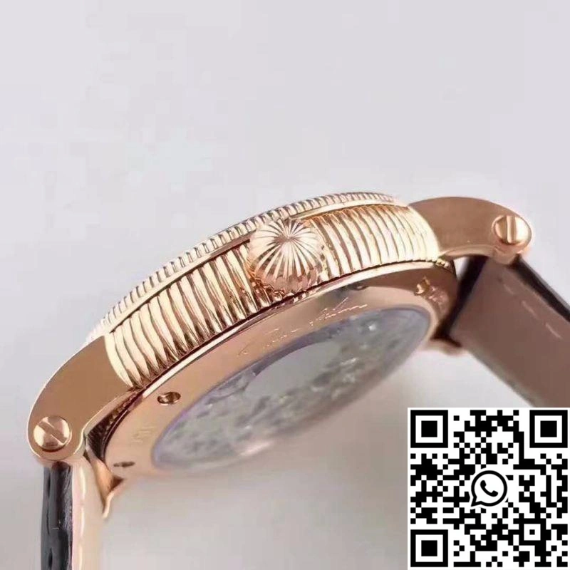 Neat Patek Philippe Moonphase Tourbillon 18K Rose Gold Dial 614