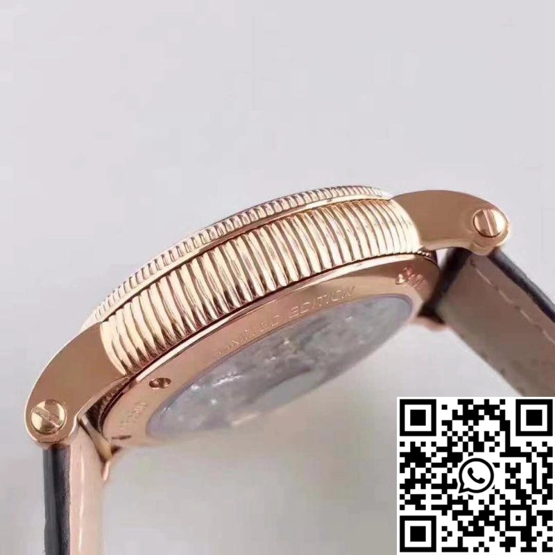 Neat Patek Philippe Moonphase Tourbillon 18K Rose Gold Dial 614