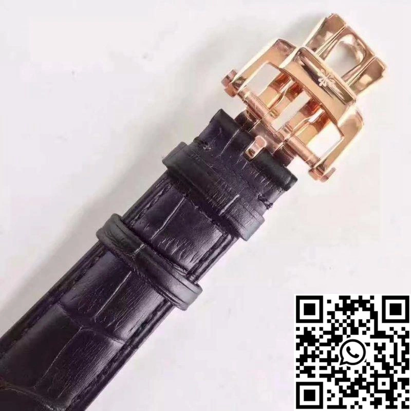 Neat Patek Philippe Moonphase Tourbillon 18K Rose Gold Dial 614
