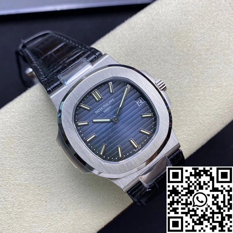 Breathable Patek Philippe Nautilus 5711 3K Factory Cowhide Strap 588