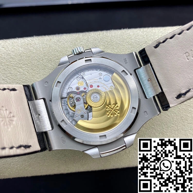 Breathable Patek Philippe Nautilus 5711 3K Factory Cowhide Strap 588