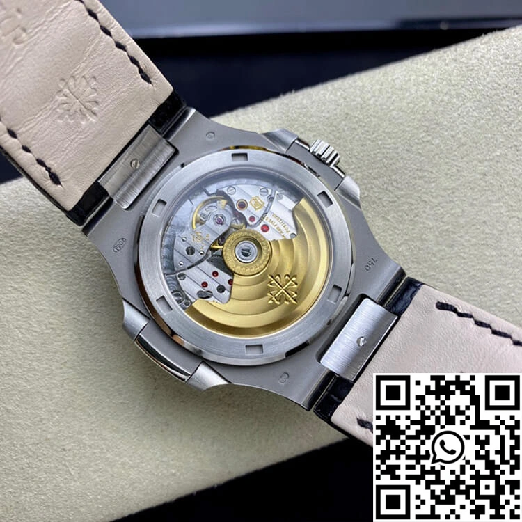 Sustainable Patek Philippe Nautilus 5711 3K Factory White Dial 600