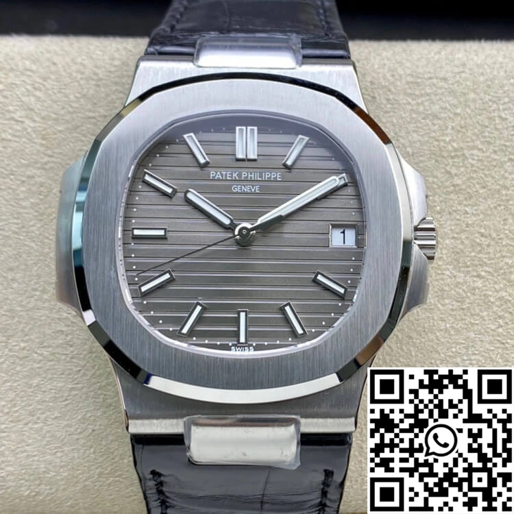 Casual Patek Philippe Nautilus 5711G-001 3K Factory Grey Dial 603