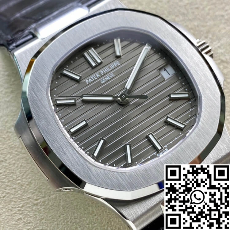 Casual Patek Philippe Nautilus 5711G-001 3K Factory Grey Dial 603
