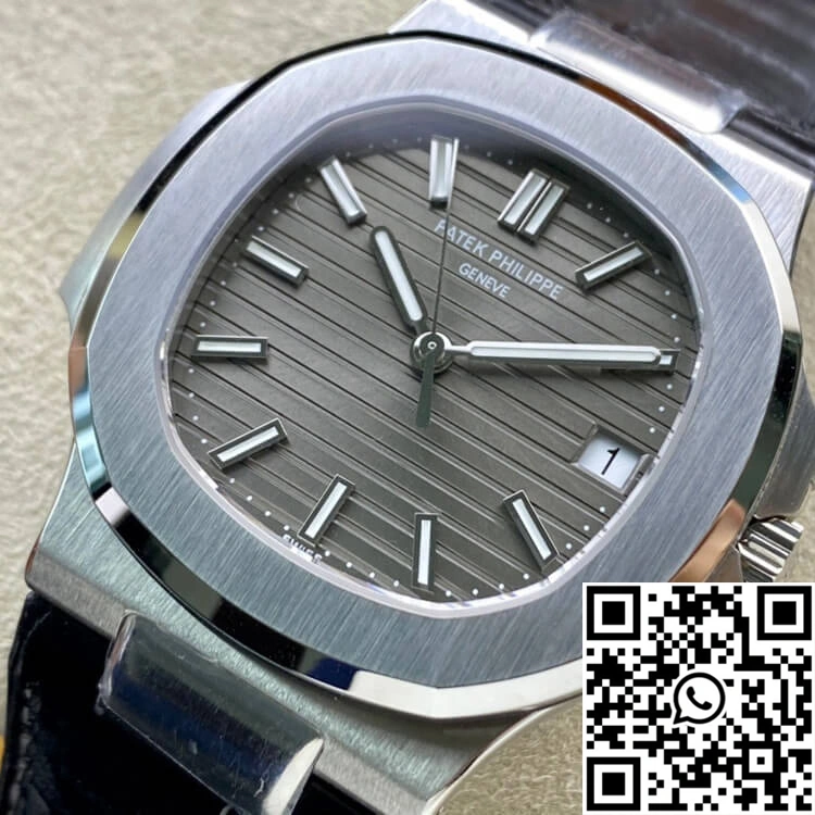 Casual Patek Philippe Nautilus 5711G-001 3K Factory Grey Dial 603