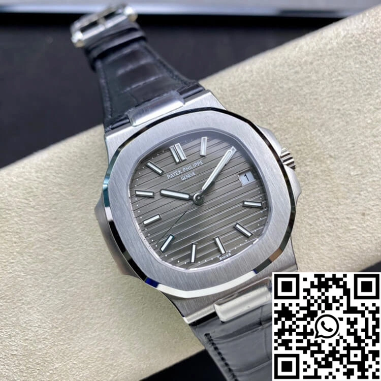 Casual Patek Philippe Nautilus 5711G-001 3K Factory Grey Dial 603