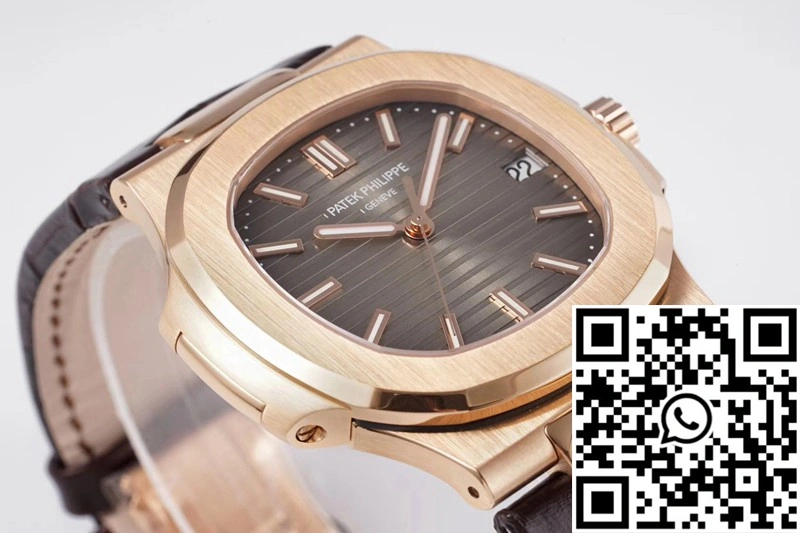 Durable Patek Philippe Nautilus 5711R-001 PPF Factory V4 Brown Dial 581