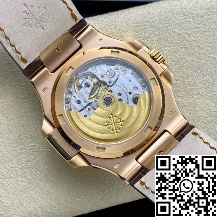 Refined Patek Philippe Nautilus 5711R 3K Factory Rose Gold Grey Dial 570