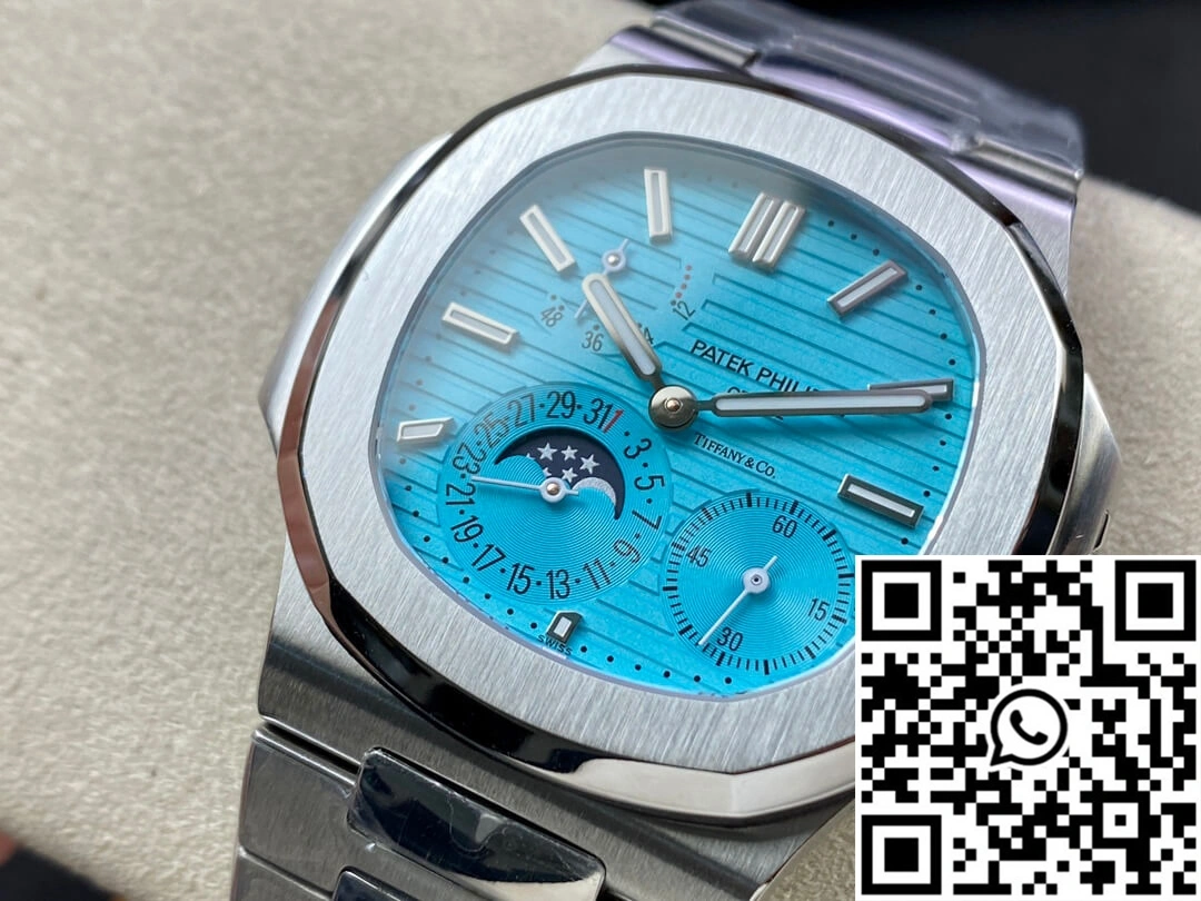 Lightweight Patek Philippe Nautilus 5712 GR Factory Tiffany Blue Dial 566