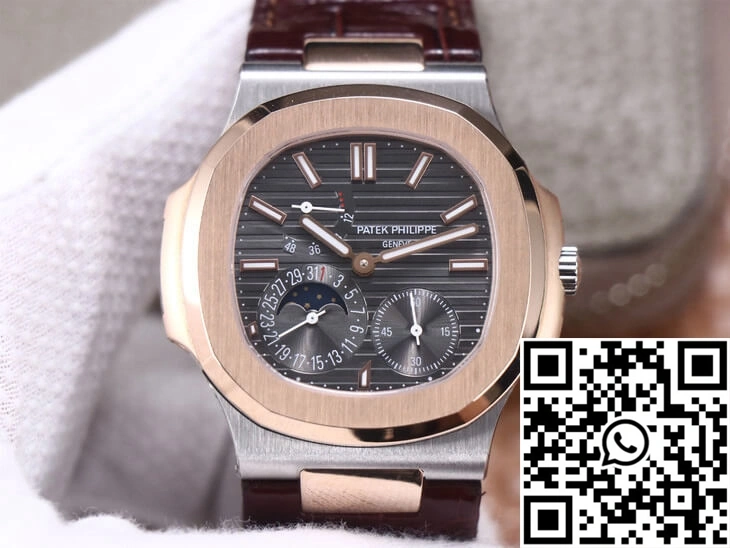 MoistureWicking Patek Philippe Nautilus 5712GR-001 PF Factory Dark Gray Dial 595