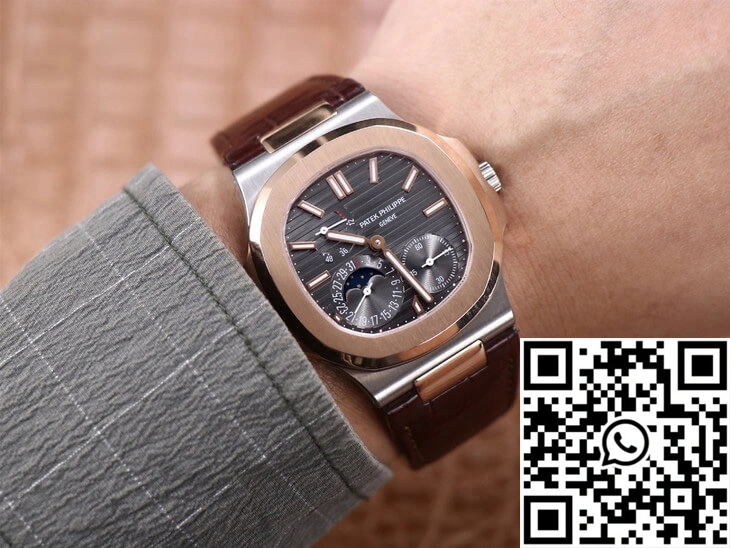MoistureWicking Patek Philippe Nautilus 5712GR-001 PF Factory Dark Gray Dial 595