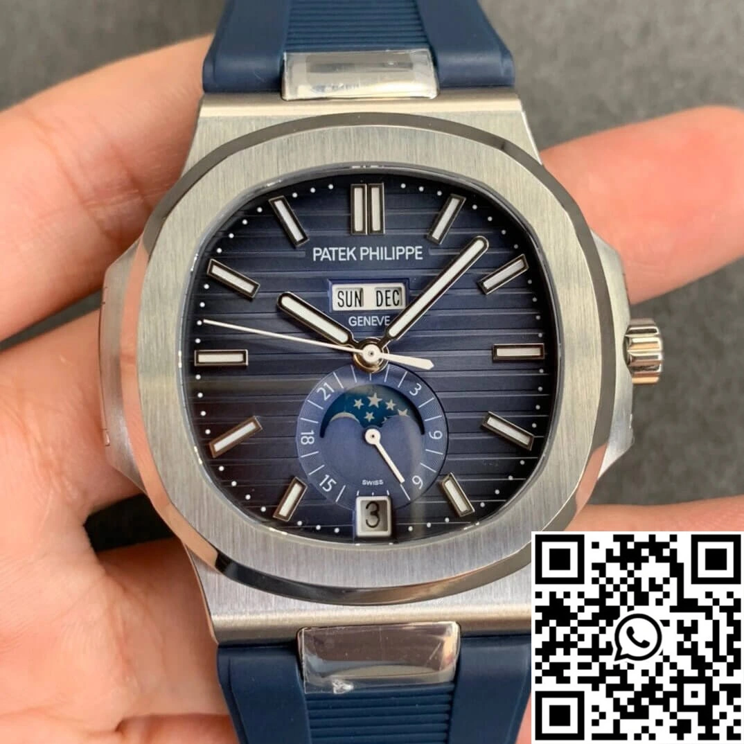 Patek Philippe Nautilus 5726 Moonphase GR Factory V2 Blue Dial MultiPurpose 585