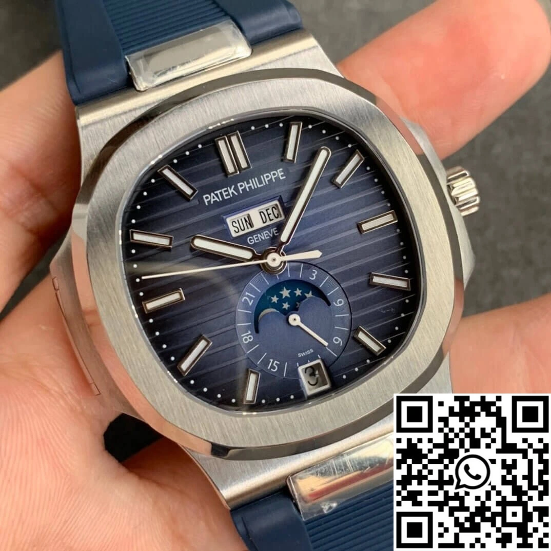 Patek Philippe Nautilus 5726 Moonphase GR Factory V2 Blue Dial MultiPurpose 585